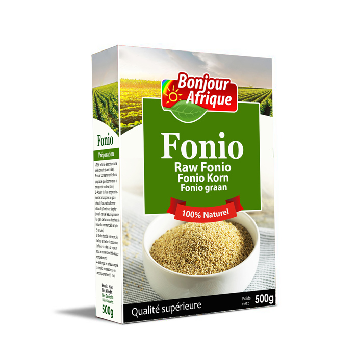 Fonio non cuit 500gr - Gold Food Africa
