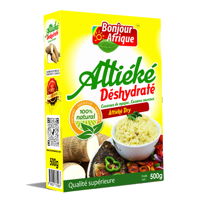 ATTIEKE DRY Bonjour Arfique Gold food Africa